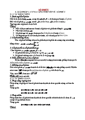 Toán - Số phức